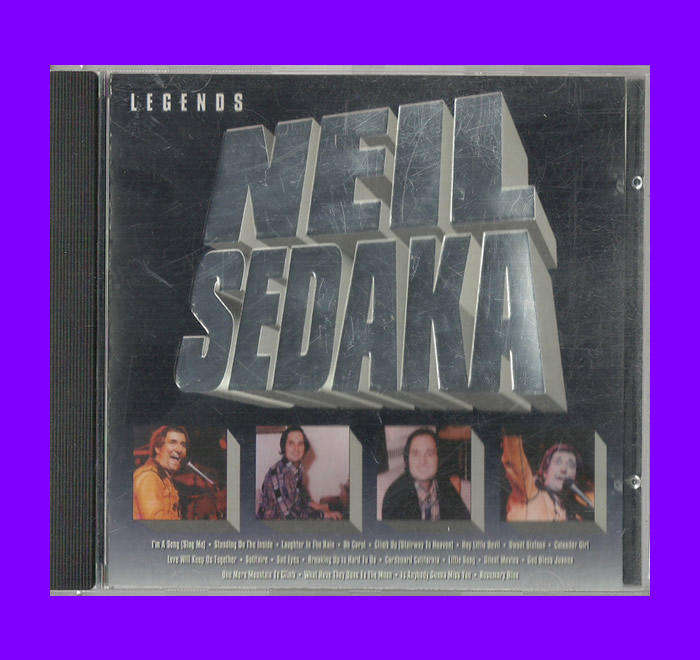 Rare Music CD - Legends - Neil Sedaka (Mint Condition)