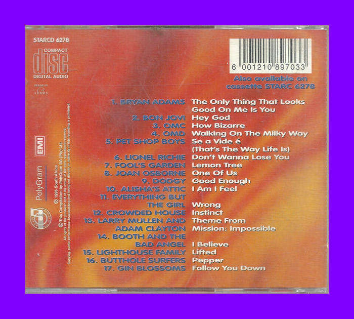 Music CD - Now That's What I Call Music - Best Of '96