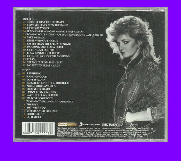 Music CD - Ravishing - The Best Of Bonnie Tyler