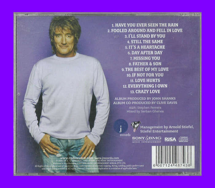 Music CD - Rod Stewart - Great Rock Classics Of Our TIme