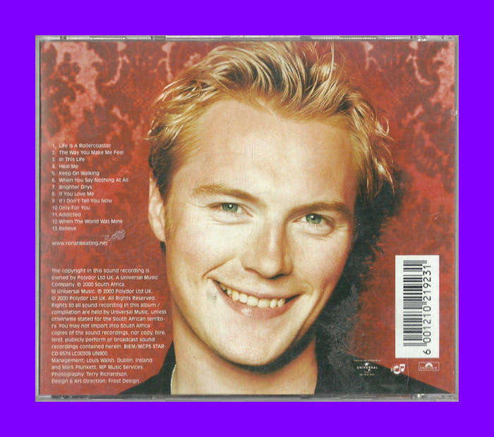Music CD - Ronan Keating - Ronan