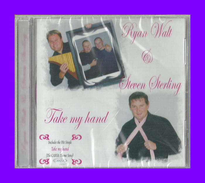 Music CD - Take My Hand - Ryan Walt & Steven Sterling