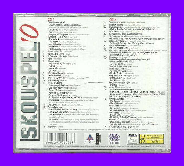 Music CD - Skouspel 10