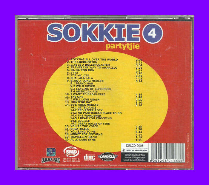Music CD - Sokkie Partytjie 4