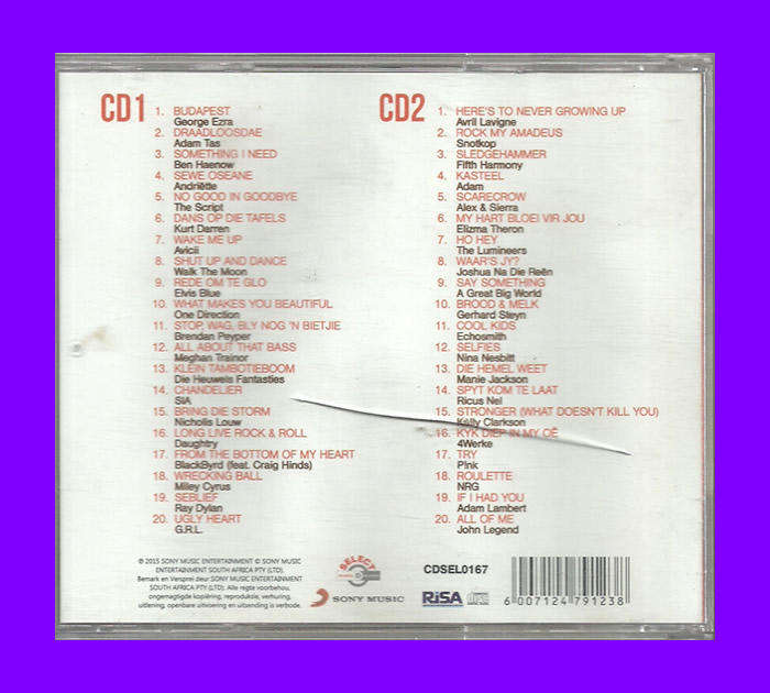 Music CD - Veertig Hits ((Disc 2 ONLY)