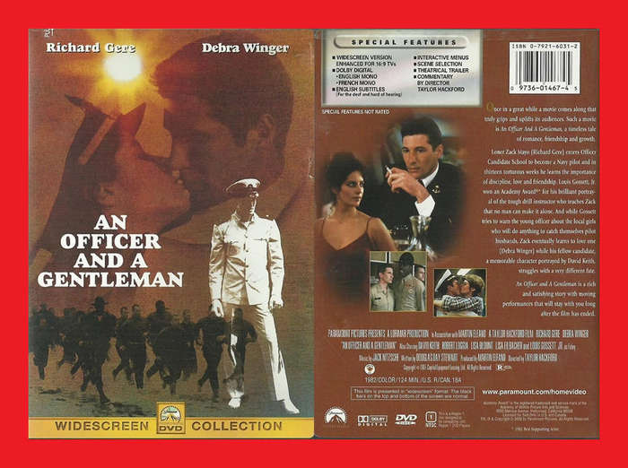 DVD: An Officer and a Gentleman - Zone 1 Edition