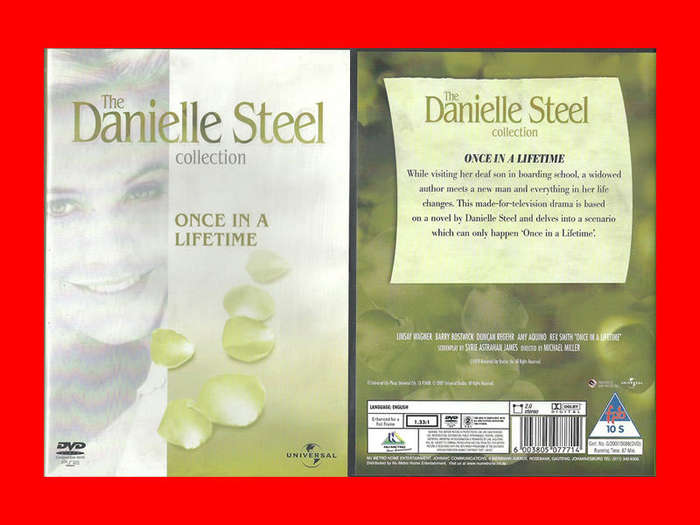 DVD - The Danielle Steel Collection - Once In A Lifetime  - Region 2 Edition