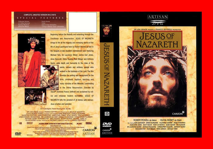 Jesus of Nazareth DVD - Region 1 Edition