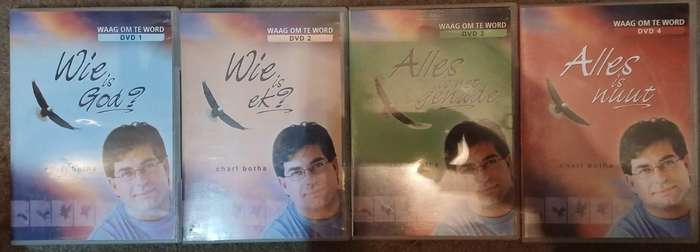 DVD - Charl Botha Waag Om Te Word DVD 1 - 4