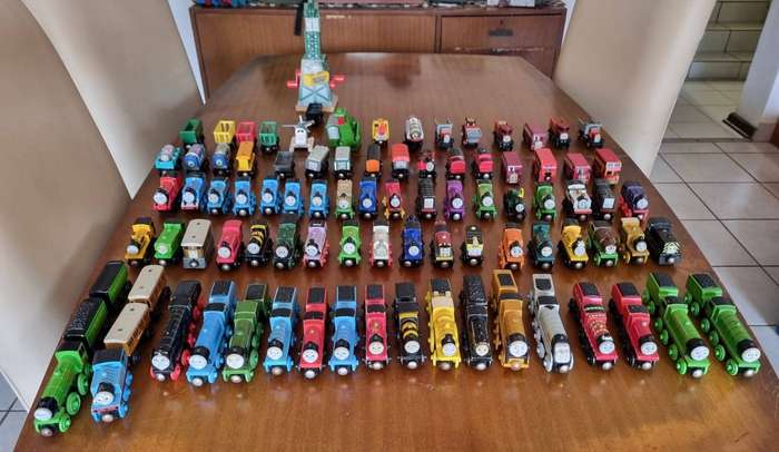 Thomas and friends wooden trains