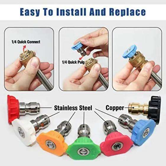 Nozzle Set of 7 - High Pressure Washer