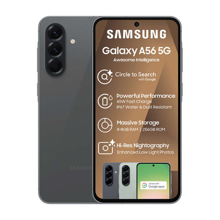 SAMSUNG A56 5G 256GB GRAPHITE