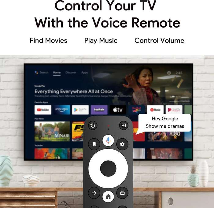 Dcolor Android 4K HD TV Stick with Google Chromecast