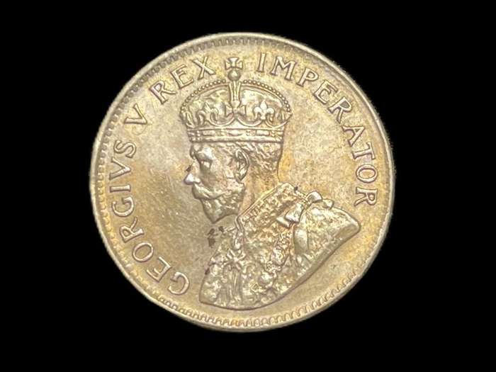 Scarce AU+ or UNC 1934 S.A. Union silver 3 pence (tickey) coin - High UNC value
