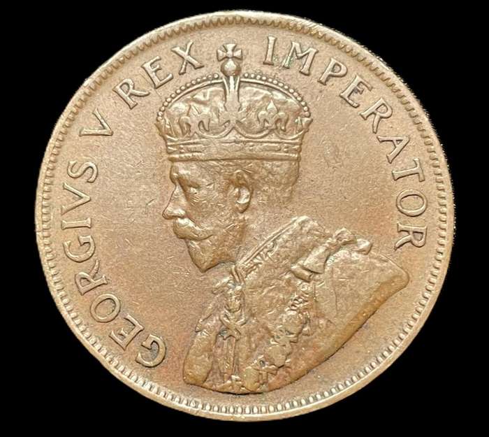 Scarce 1926 SA Union 1 penny coin - Higher grade coin