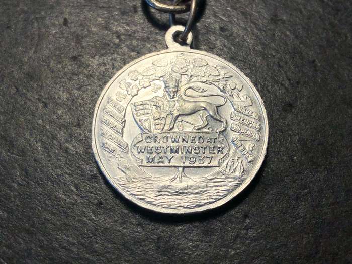 Scarce Aluminium Coronation Medal of King Edward VIII - Dated 1937