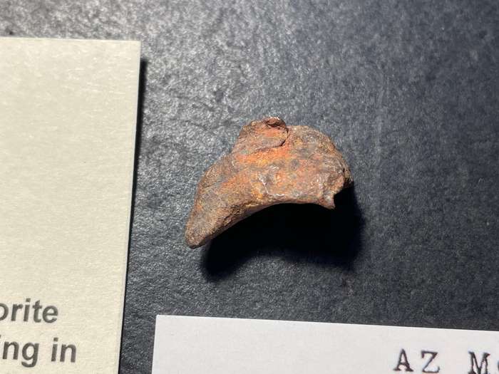 Genuine meteorite - Rare 39.15 ct piece of metal from Outer Space with Certificate of Authenticity