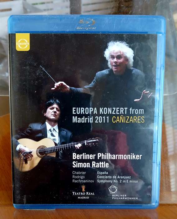 Blu-Ray disc - SIMON RATTLE BERLIN PHILHARMONIC - CONCERTO DE ARANJUEZ
