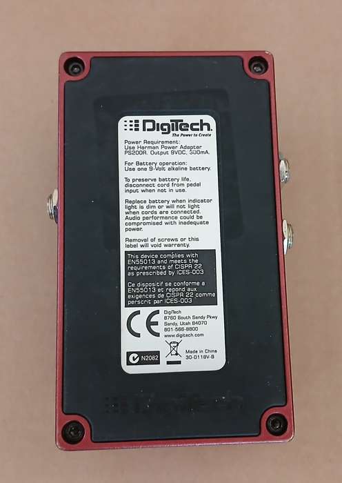 Digitech BASS DRIVER - BASS OVERDRIVE DISTORTION