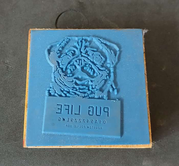 PUG stamp - never used