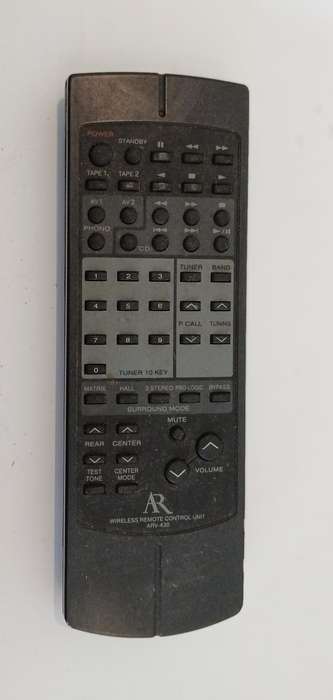 2 X REMOTE CONTROLS - YAMAHA and AR