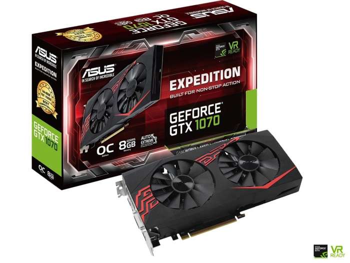 Asus Gtx 1070 8G Expedition - Gaming Graphics Card - Good Condition - Warranty