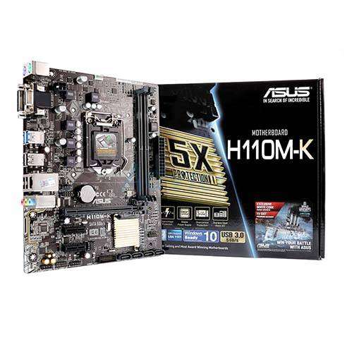 Asus H110M-K - Gaming Motherboard - Good Condition - Warranty