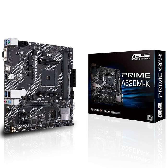 Asus Prime A520m-k - Gaming Motherboard - Good Condition - Warranty