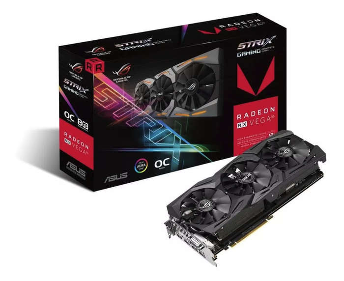 Asus Vega 56 8G Rog Strix OC  - Gaming Graphics Card - Warranty - Good Condition