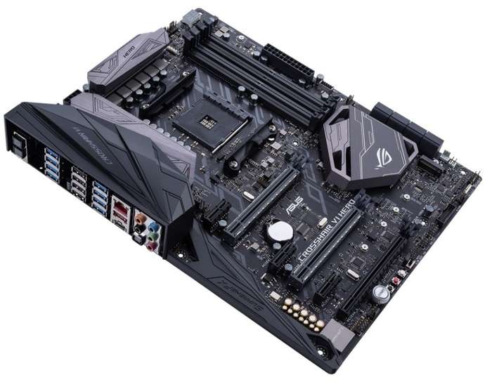 ASUS X370 CROSSHAIR VI HERO ** AM4 GAMING MOTHERBOARD ** GOOD CONDTION ** WARRANTY **