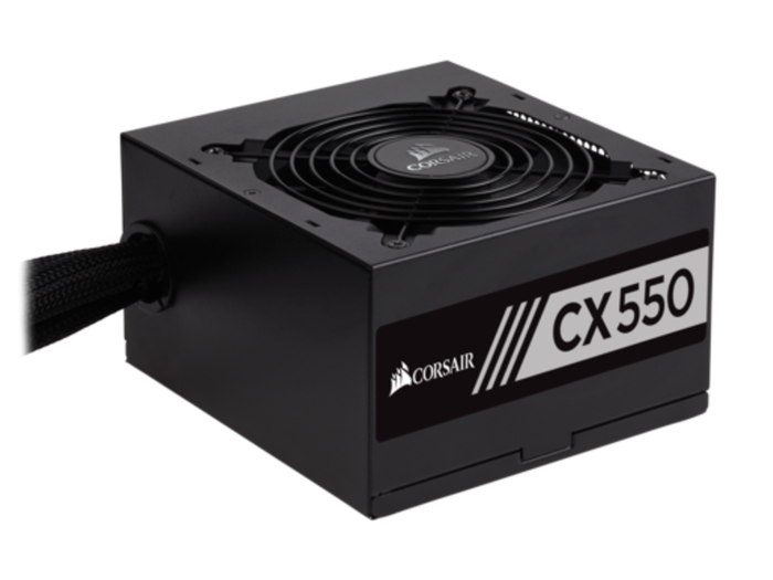 CORSAIR CX550 ** 550w GAMING POWER SUPPLY ** WARRANTY ** GOOD CONDITION **