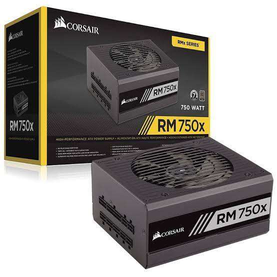 Corsair 750w 80+ Gold RM750X - Gaming Power Supply - Good Condition - Warranty