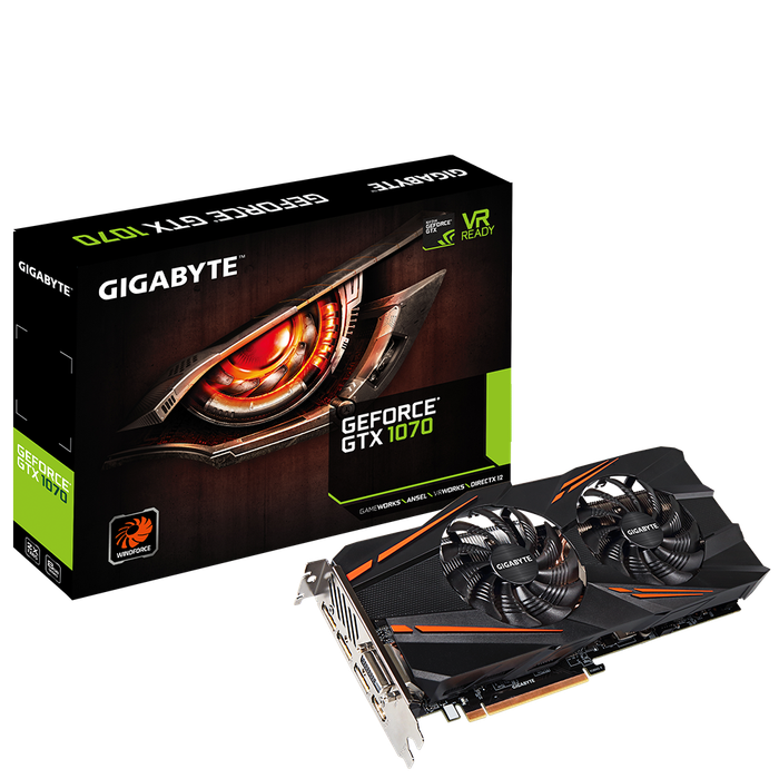 Gigabyte Gtx 1070 8G Windforce - Gaming Graphics Card - Good Condition - Warranty
