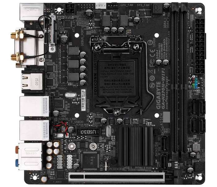 Gigabyte GA-H270n Wifi - Gaming Motherboard - Good Condition - Warranty