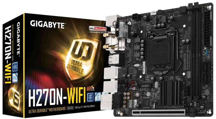 Gigabyte GA-H270n Wifi - Gaming Motherboard - Good Condition - Warranty