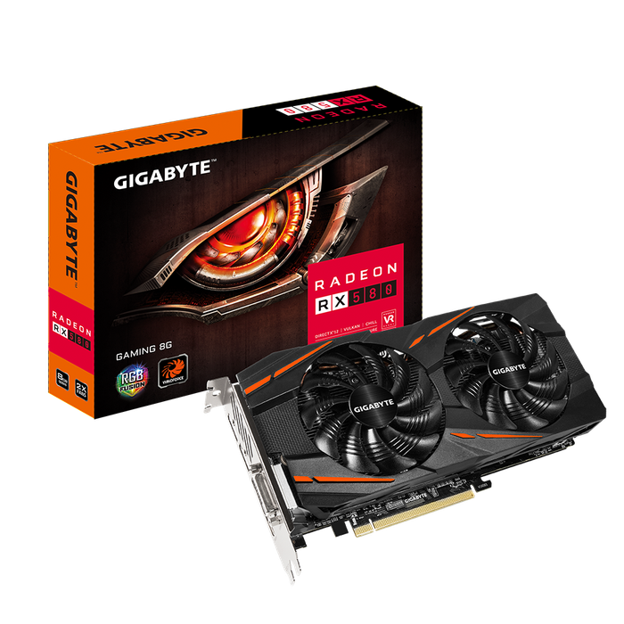 Gigabyte Rx580 8G Gaming  - Gaming Graphics Card - Good Condition - Warranty