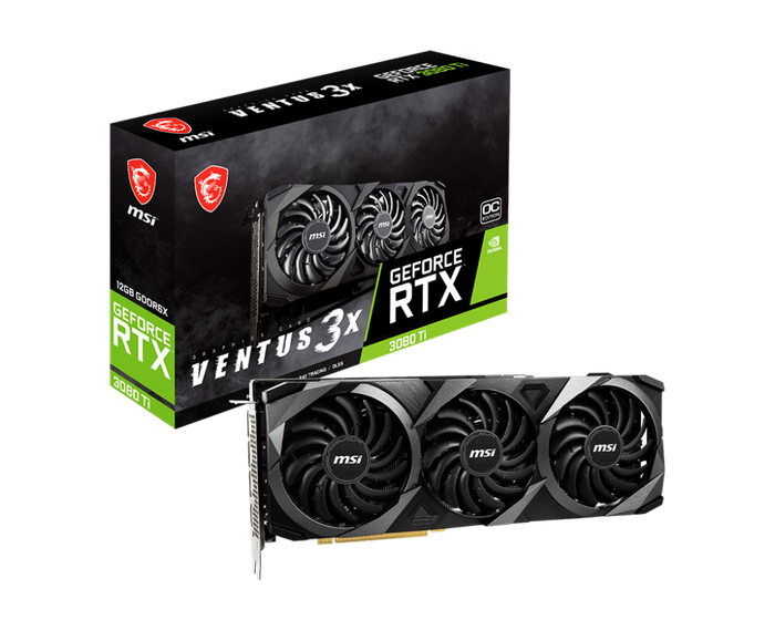 Msi Rtx 3080TI 12G Ventus 3X OC - Gaming Graphics Card - Good Condition - Warranty