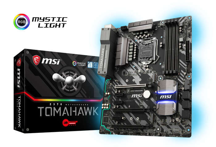 Msi Z370 Tomahawk - Gaming Motherboard - Good Condition - Original Packaging - Warranty