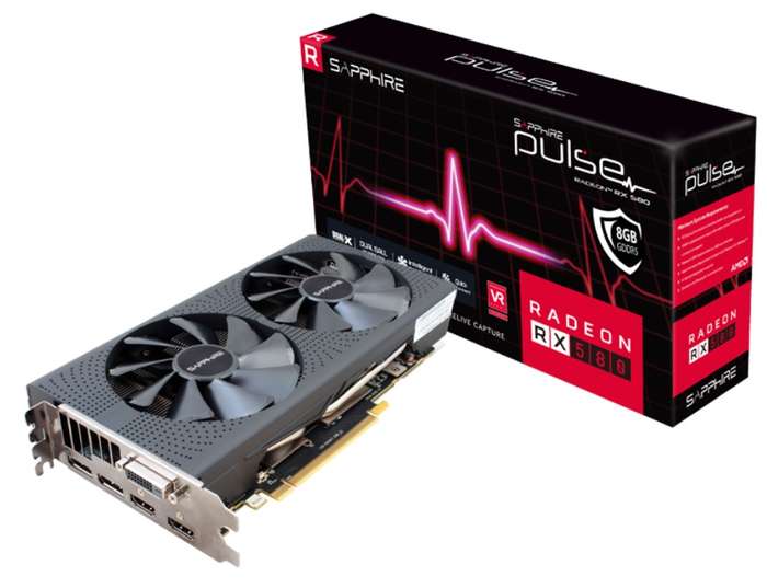 SAPPHIRE PULSE RX580 8G ** GAMING GRAPHICS CARD ** ** EXCELLENT CONDITION ** WARRANTY **