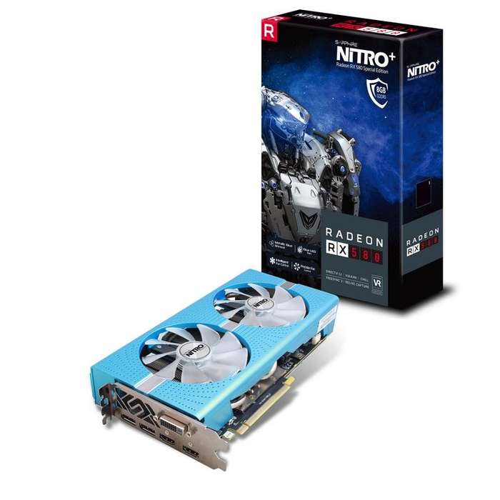 Sapphire Rx580 8G Nitro+ Special Edition - Gaming Graphics Card - Good Condition - Warranty