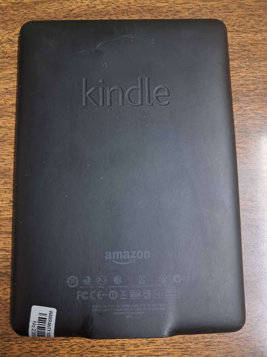 Kindle Paperwhite with cover and pre-installed screen protector