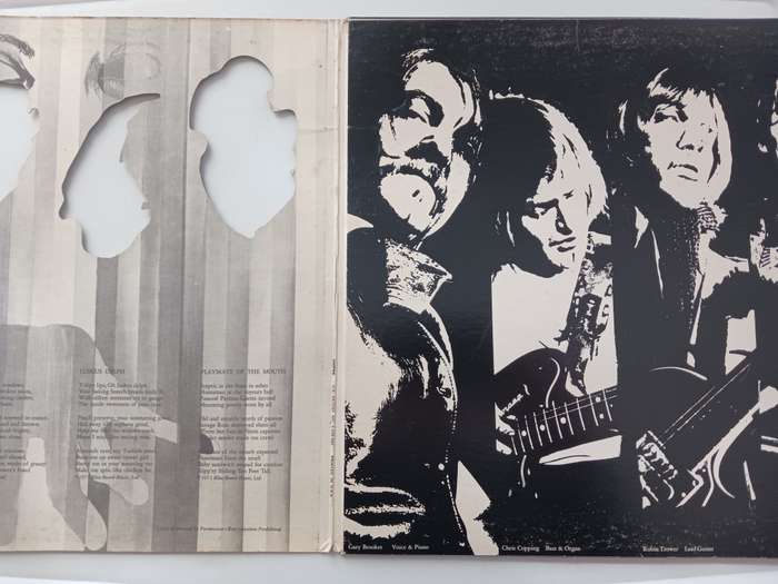 Procol Harum - Broken Barricades  ( 1971 US released Die-Cut LP )