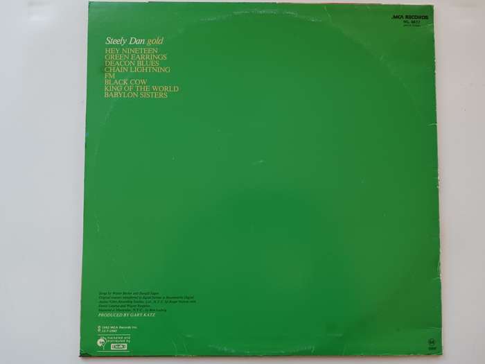 Steely Dan - Gold  ( scarce 1982 released  LP )