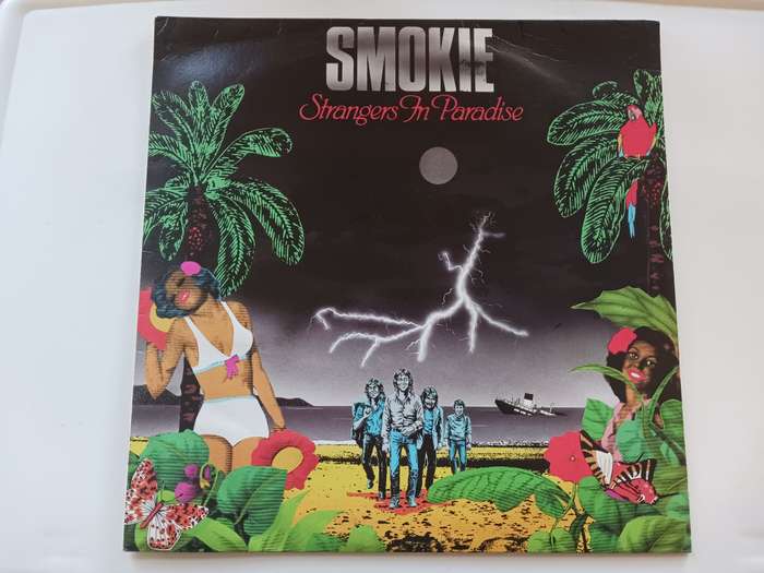 Smokie - Strangers In Paradise  ( Scarce 1982 SA released LP NM / M- )
