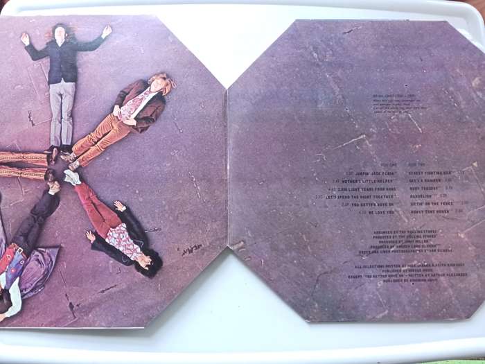 The Rolling Stones -  Through the Past Darkly ( big hits vol 2 ) ( 1969 SA released  LP )