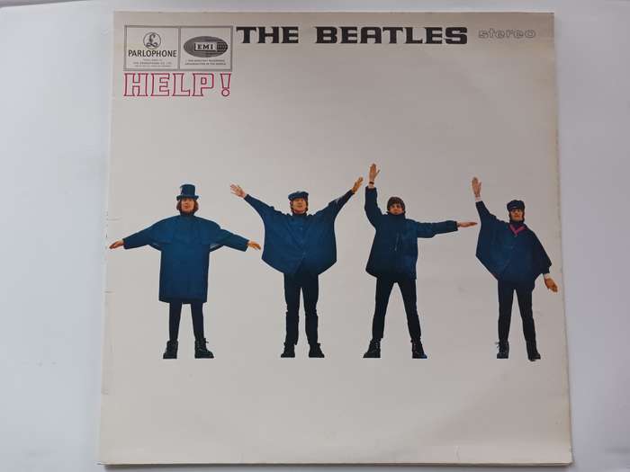 The Beatles - Help!  ( scarce 1976 UK released Stereo Reissue NM / M - LP )