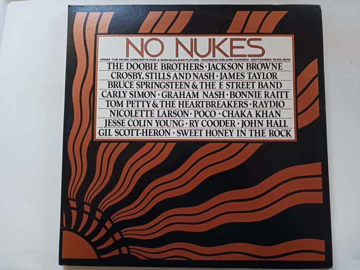 Various -  No Nukes - The Muse Concerts For A Non-Nuclear Future. ( 1979 US Released 3 X vinyl LP NM