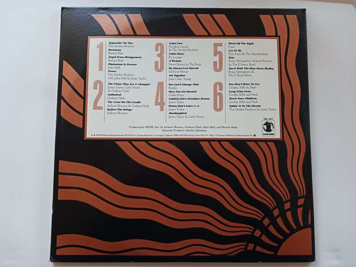 Various -  No Nukes - The Muse Concerts For A Non-Nuclear Future. ( 1979 US Released 3 X vinyl LP NM