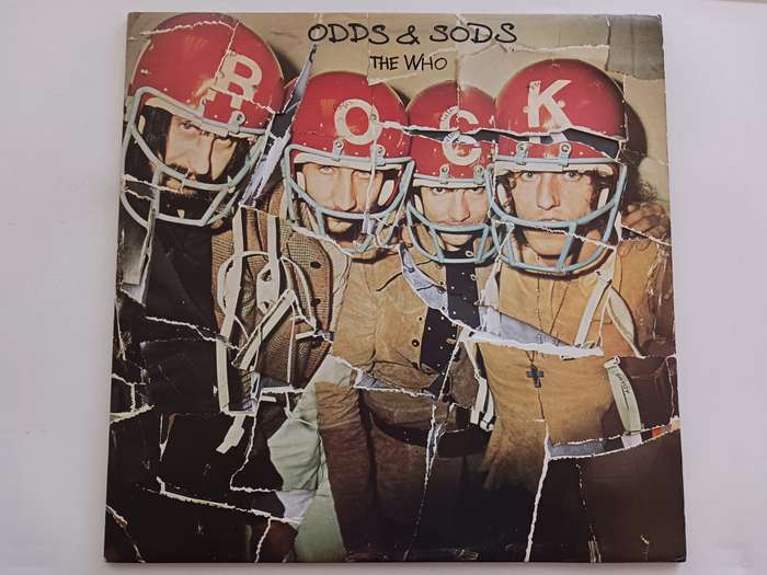 The Who - Odds and Sods ( 1974 UK released NM LP, cover die -cut )