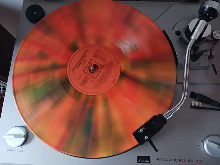 Various -  The CBS Rock Machine Turns You On ( 1969 SA released Psychedelic Rock,Orange Multicolour